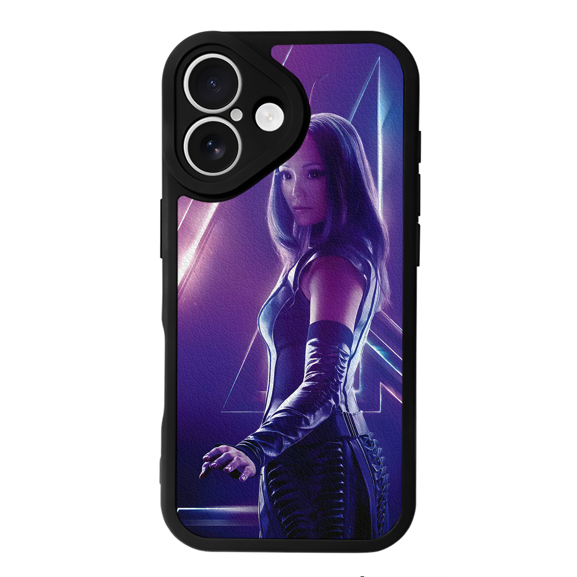 （画像用） アベンジャーズ The Avengers 【iPhone 16シリーズ対応】シリコンスマホケース（レザー調） 材質：シリコン